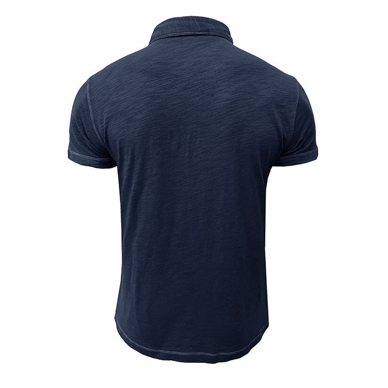 Heren Poloshirt Zacht Katoen Matteo casual fit