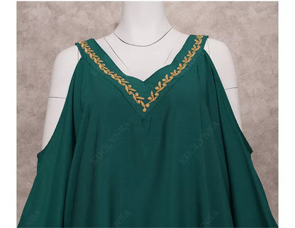 Jasmijn Kaftan Lange Stijlvolle Zomerjurk