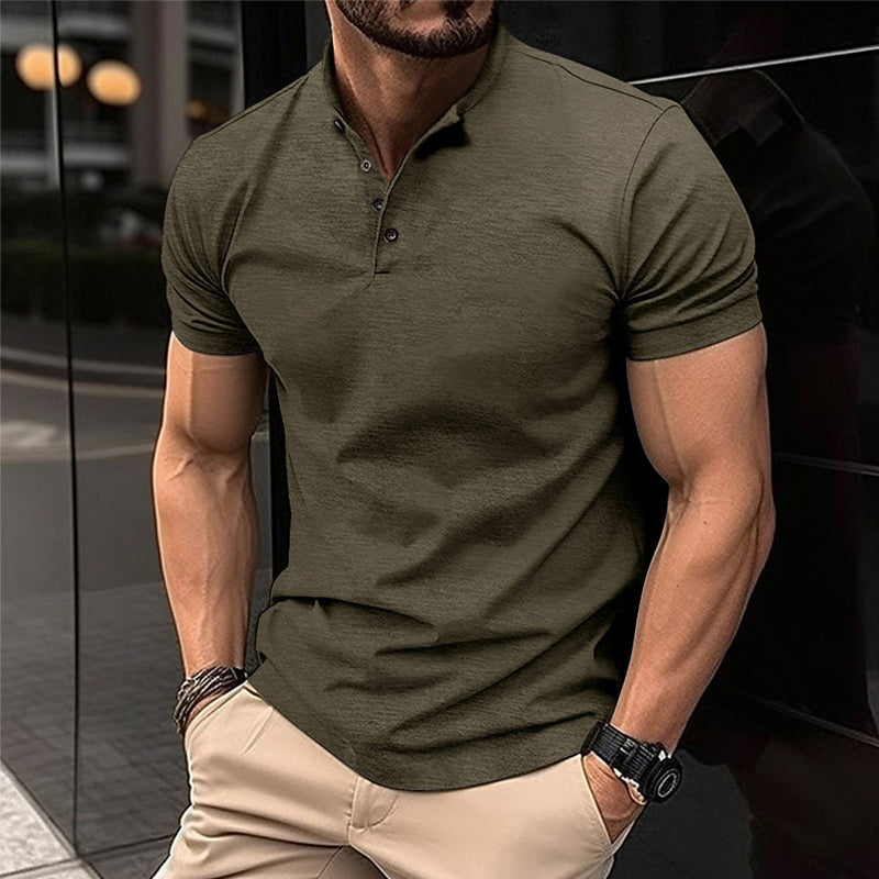 Klassiek Brio Heren Poloshirt Katoen - Mode Vibes