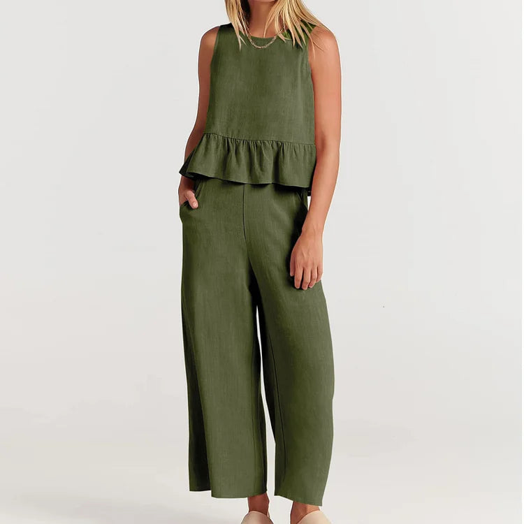Vrouwelijke Tweedelige Set Kleding Collectie