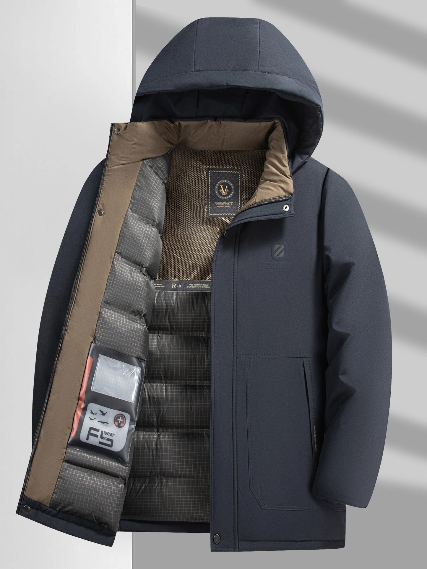 Waterdichte Herenjas Extra Warm Regular Fit - Mode Vibes