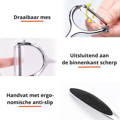 Dunschiller RVS voor Gemakkelijk Schillen van Groenten