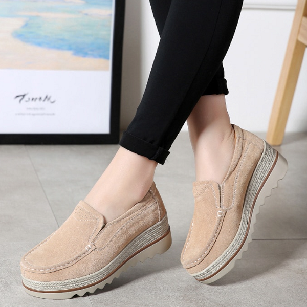 Dames Orthopedische Schoenen van Leer Comfortabel