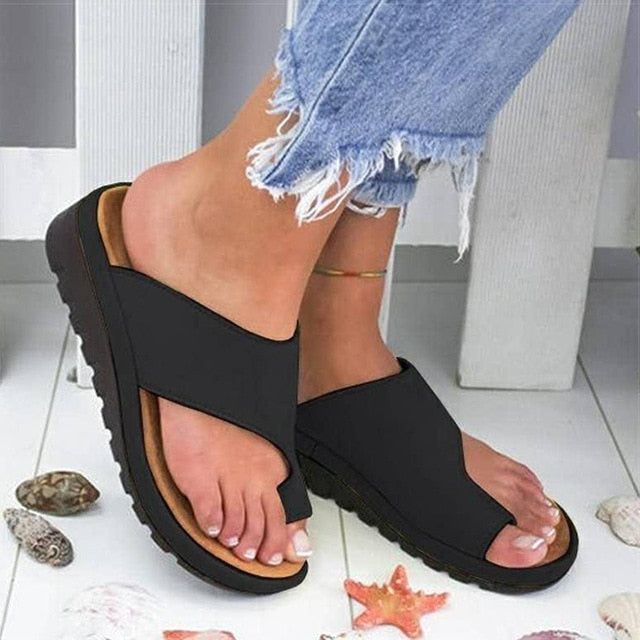 BunionLief | Sandali Ortopedici Eleganti per Donna con Supporto per Alluce Valgo-1