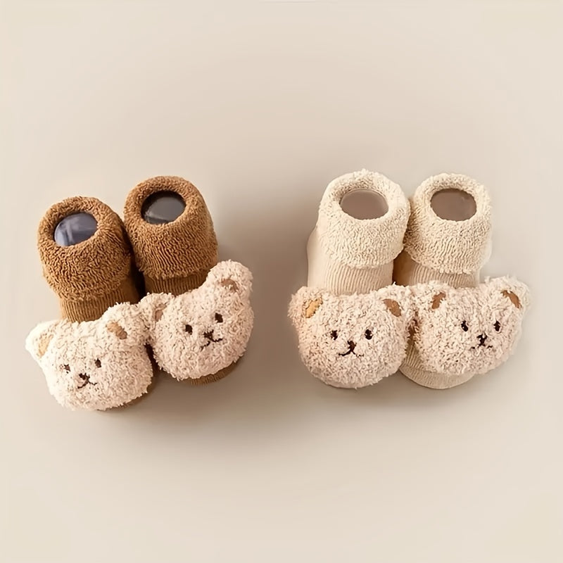 Babysokjes Antislip met Schattige Beren