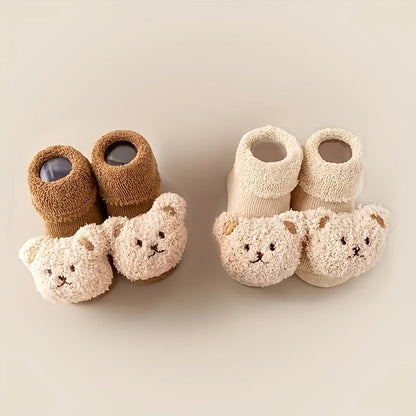 Babysokjes Antislip met Schattige Beren