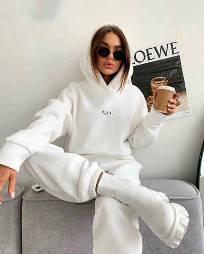Dames Loungewear Set Jogger en Hoodie Comfortabel Zacht