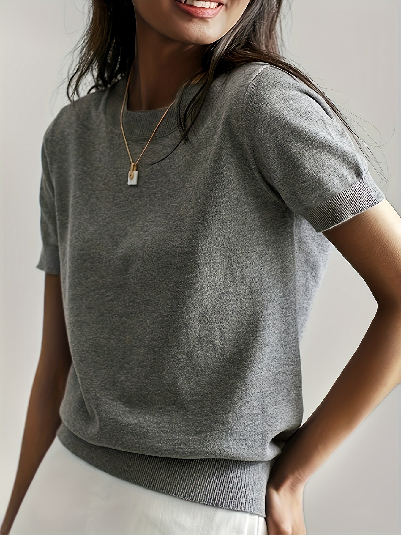 Dames T-Shirt Top Stijlvol en Comfortabel