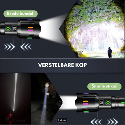 LED Zaklamp Waterdicht Krachtige LumenPro