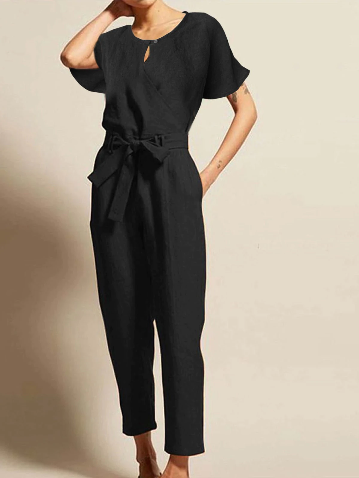 Jumpsuit Trendy Comfortabele Jurk Modieus Design