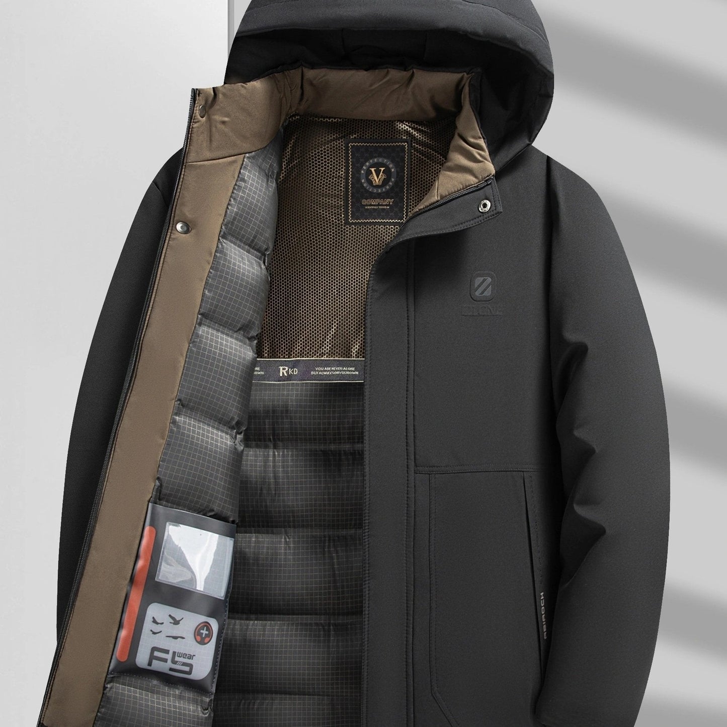 Waterdichte Herenjas Extra Warm Regular Fit