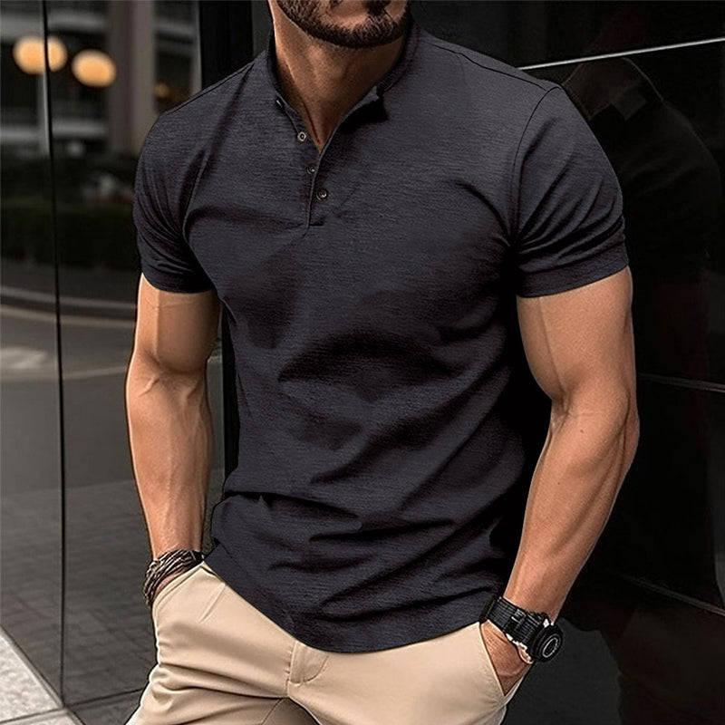 Klassiek Brio Heren Poloshirt Katoen