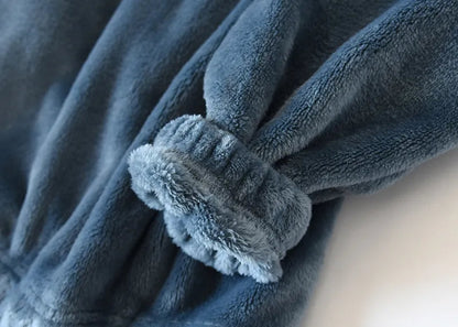 Warme Zachte Pyjama voor Mannen Winter Nachtkleding