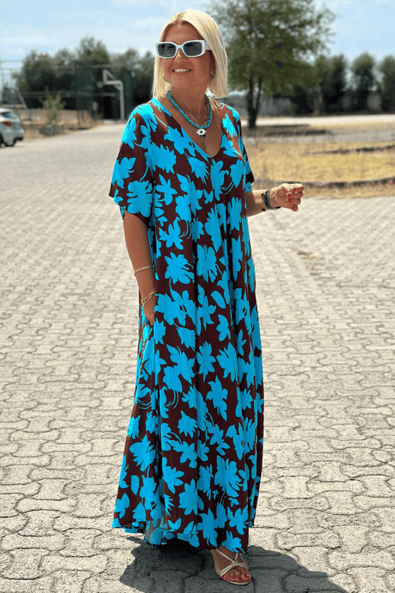 Dames Elegante Jurk Met Transparante Taillepartij