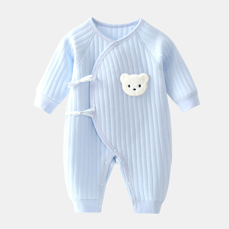 Baby Romper met Beertje Voorjaar Herfst Kleding - Mode Vibes