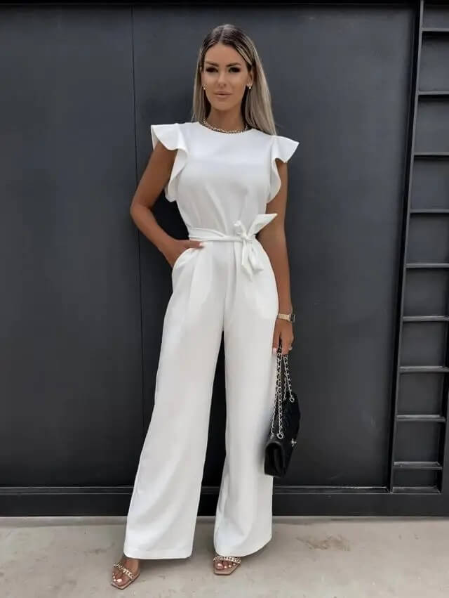 Elegante Jumpsuit voor Vrouw Comfortabele Stof