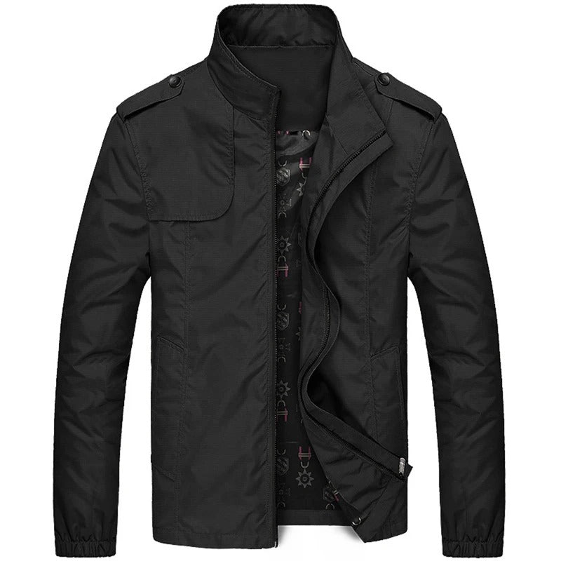 Militaire Herenjas Stijlvol en Waterdicht - Mode Vibes