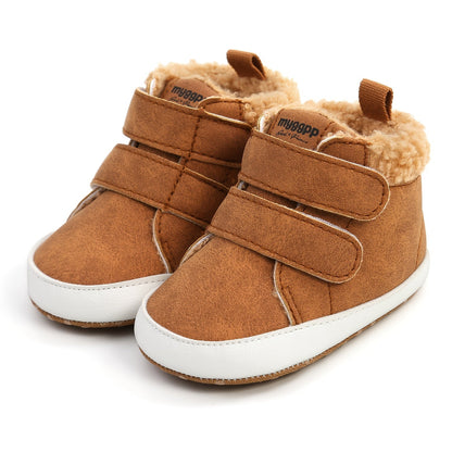 Warme Babyboots Noor met Klittenband voor Winter
