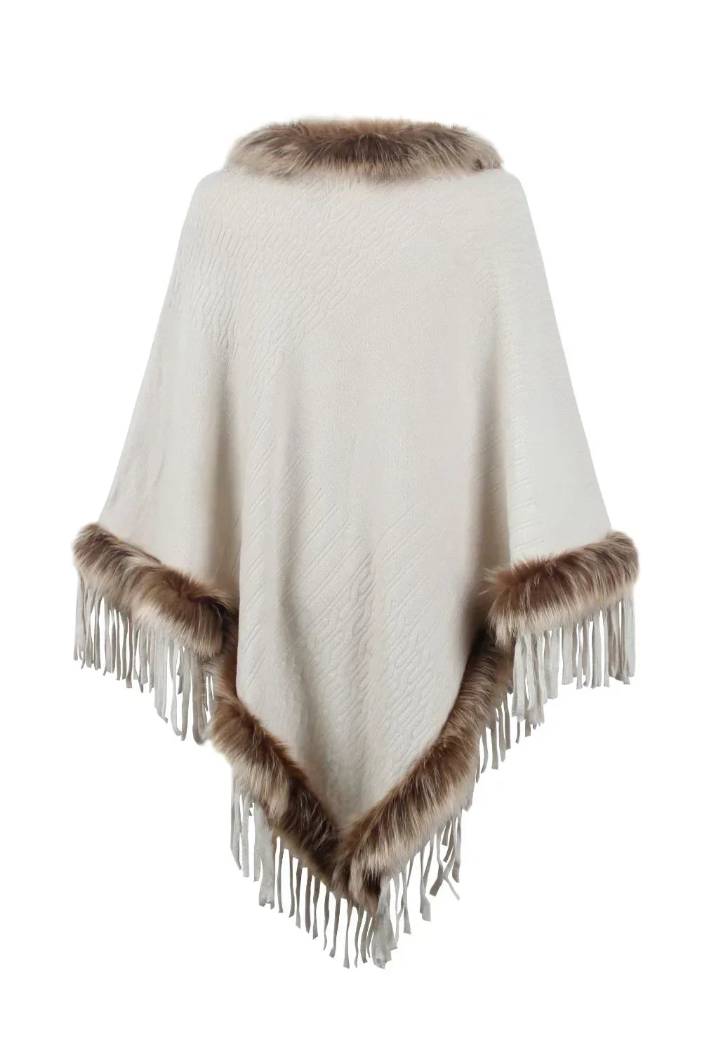 Dames Poncho Warm en Stijlvol voor Winter