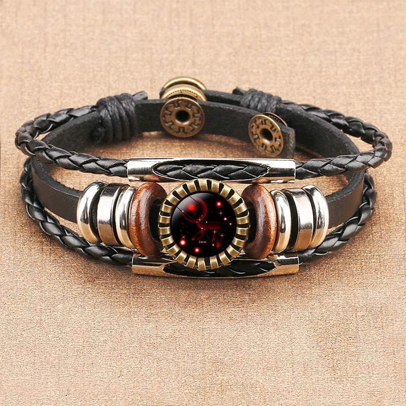 Retro Armband Zodiac Lyra Zilver Ketting