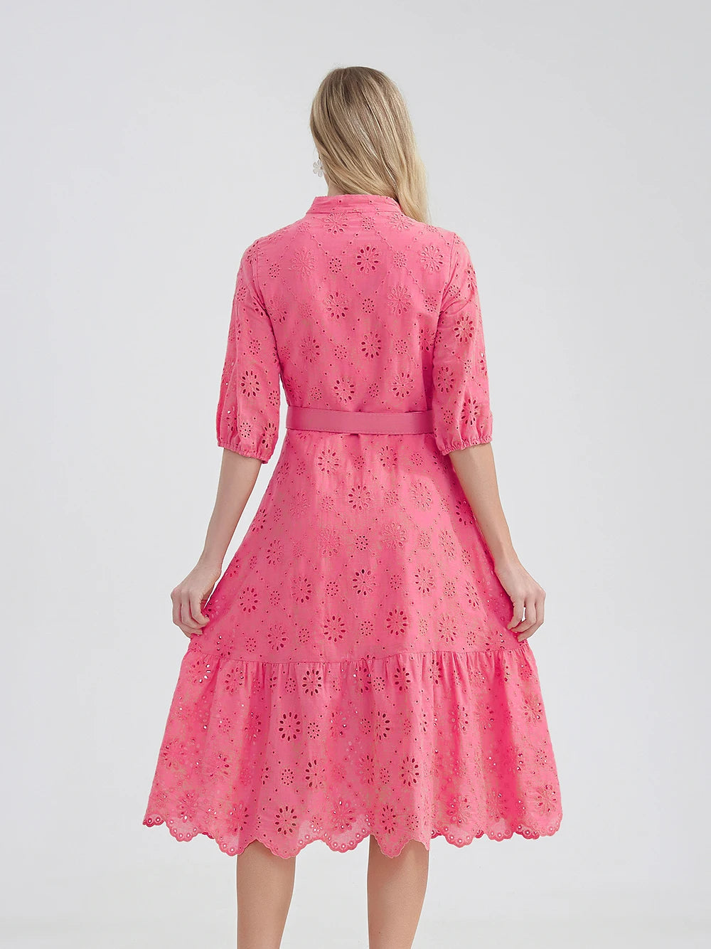 Zomerjurk Vrouw Evi Stijlvol Casual Jurkje