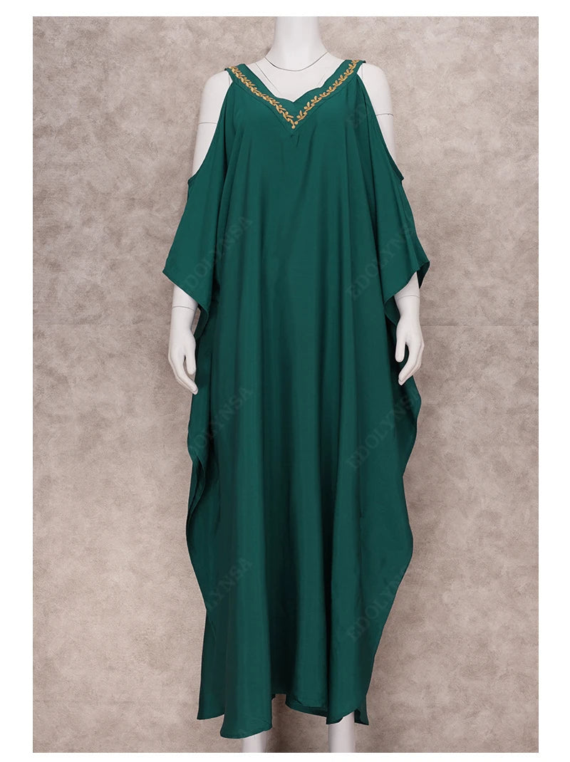 Jasmijn Kaftan Lange Stijlvolle Zomerjurk