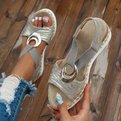 Dames Platformsandalen Comfortabele Pasvorm