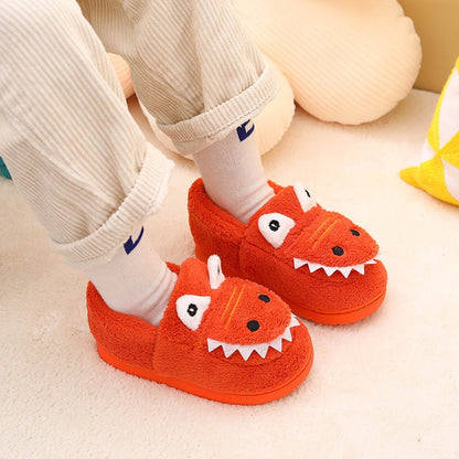 Dino Pantoffels Zachte Warme Knuffelsloffen voor Kinderen