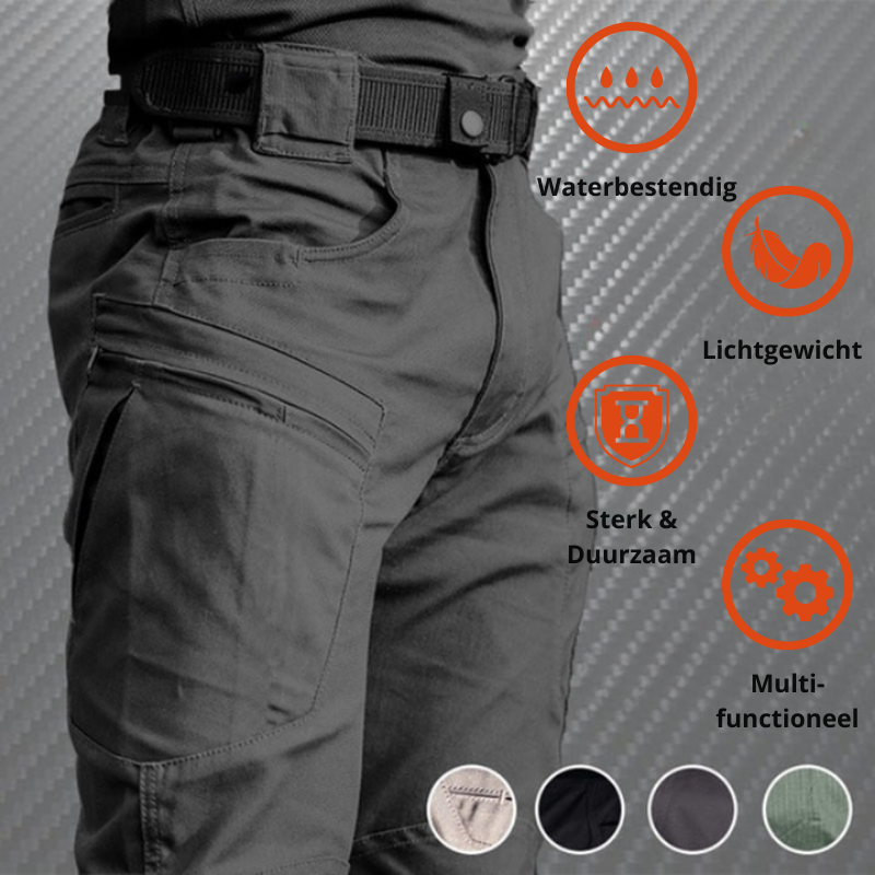 Avontuurlijke Cargo Broek voor Mannen Waterproof Comfortabel