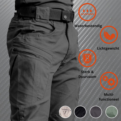 Avontuurlijke Cargo Broek voor Mannen Waterproof Comfortabel