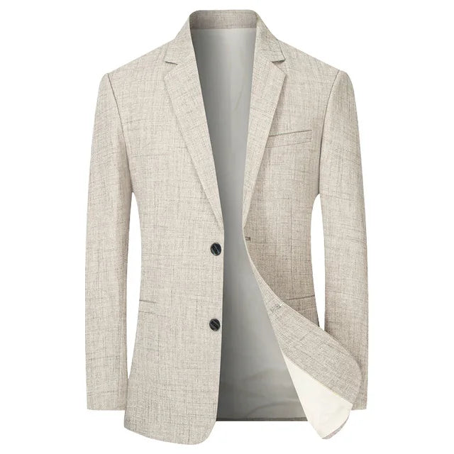 Heren Blazer Slim Fit – Casual en Zakelijke Colbert voor Lente en Zomer