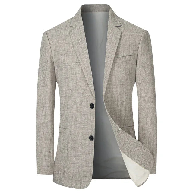 Heren Blazer Slim Fit – Casual en Zakelijke Colbert voor Lente en Zomer