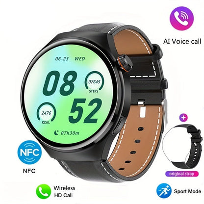 Heren Smartwatch NFC Waterdicht Met Hartslagmeter