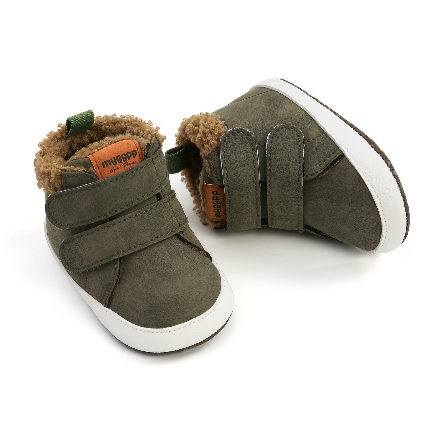 Warme Babyboots Noor met Klittenband voor Winter - Mode Vibes