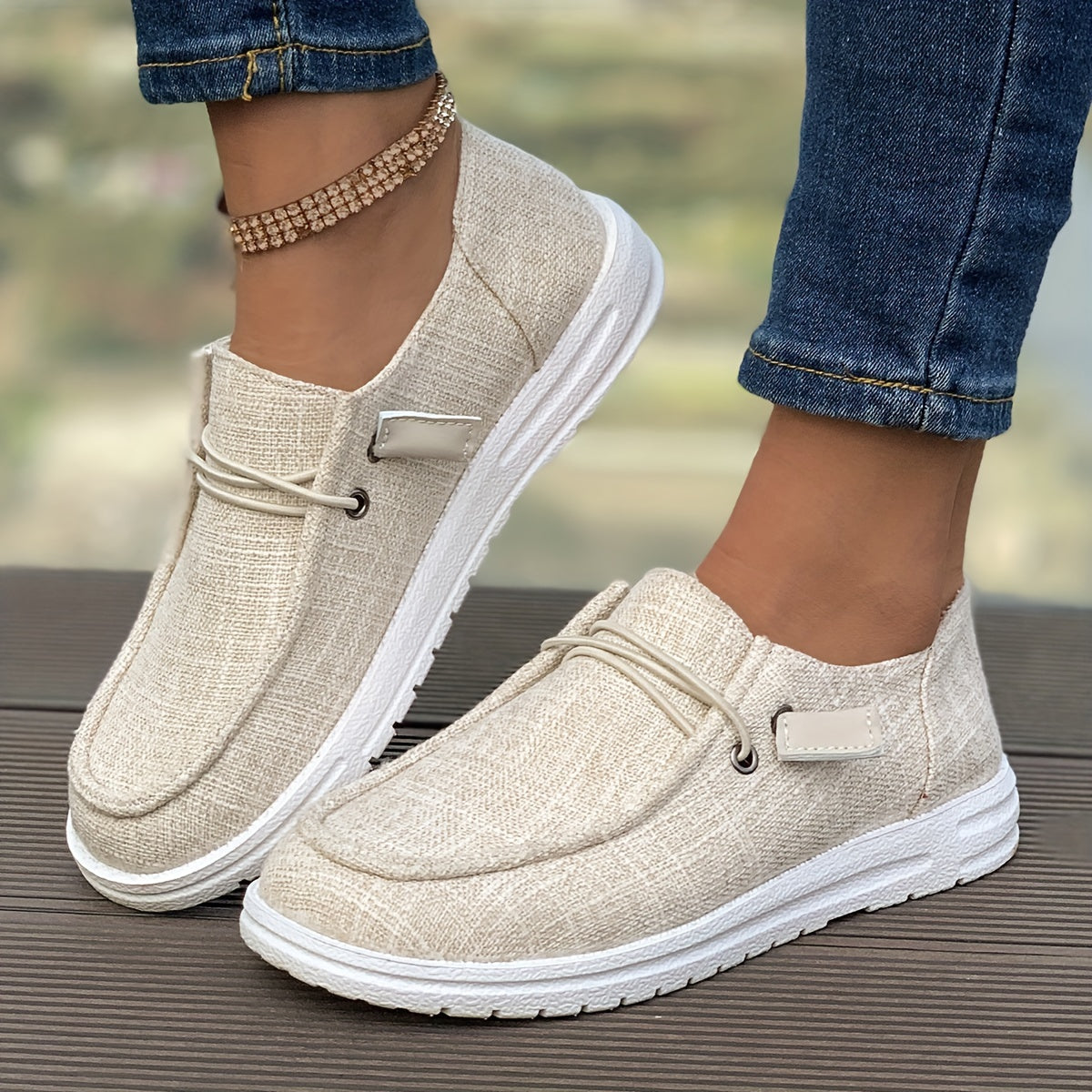 Dames Instappers Casual Leer Zwart Comfortabele Schoenen