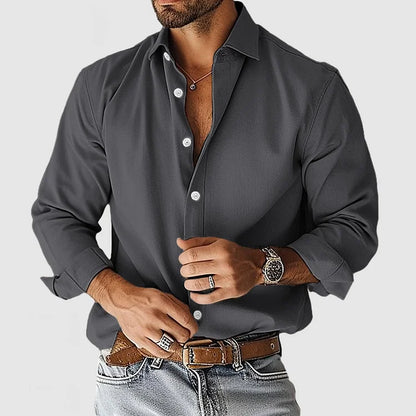 Slim Fit Overhemd voor Heren Modieus en Stijlvol