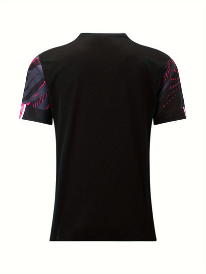 Heren T-Shirt Strepenpatroon Kort Model Casual