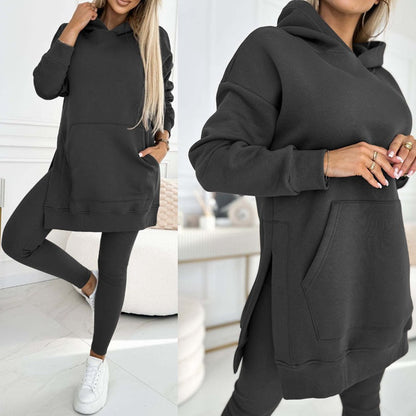 Dames Lounge Set - Comfortabele Hoodie en Legging