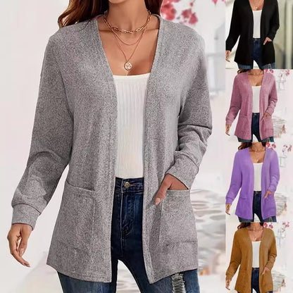 Dames Vest Met Zakken Elegant Design Ravina