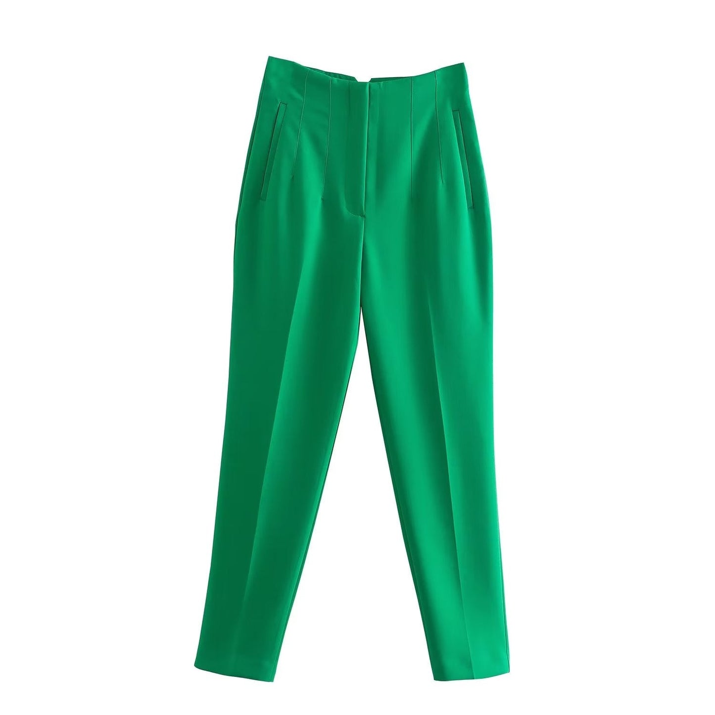 Stijlvol en Comfortabel: Ontdek de Hooggetailleerde Broek