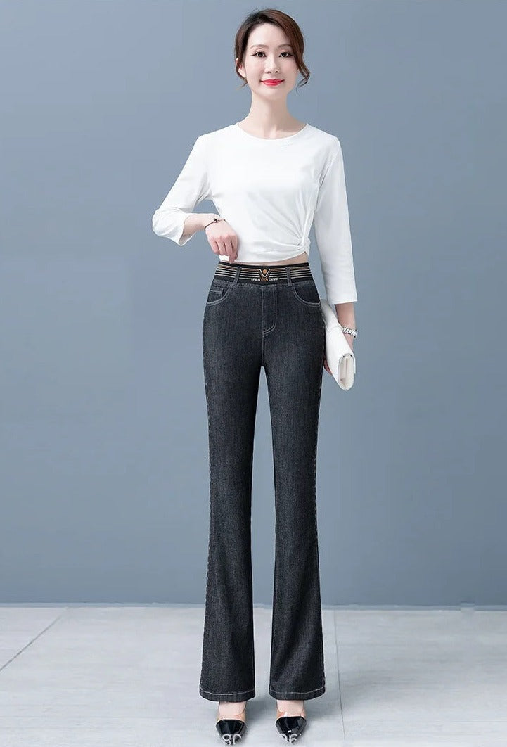 Hoge Taille Jeans voor Vrouw
