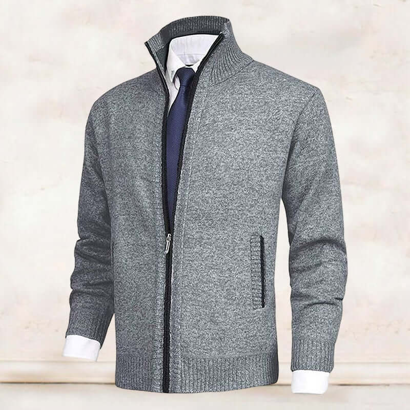 Elegante Herenvest van Zachte Stof – Ideaal voor Elk Seizoen