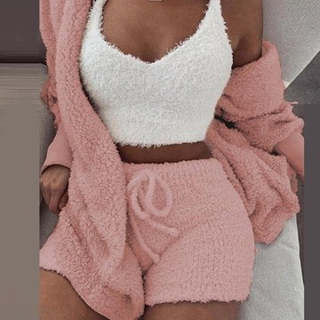 Loungecollectie 3-delig Zacht en Comfortabel