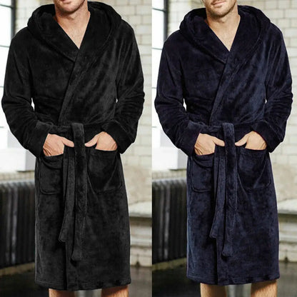 Zachte Flanellen Badjas voor Dames Comfortabel en Warm