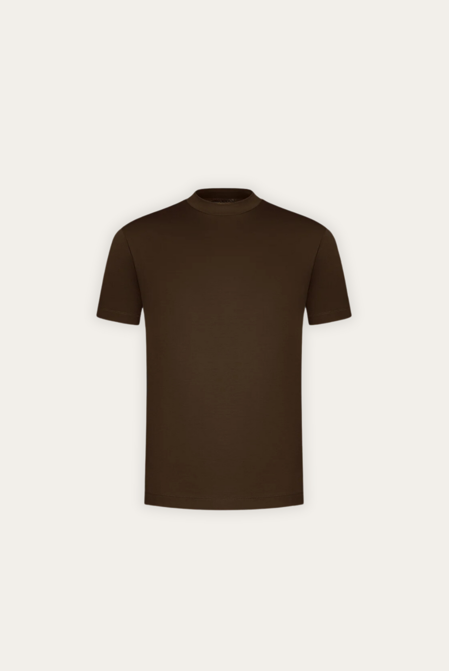 Heren T-shirt van Mercerise Katoen Stijlvol Zwart