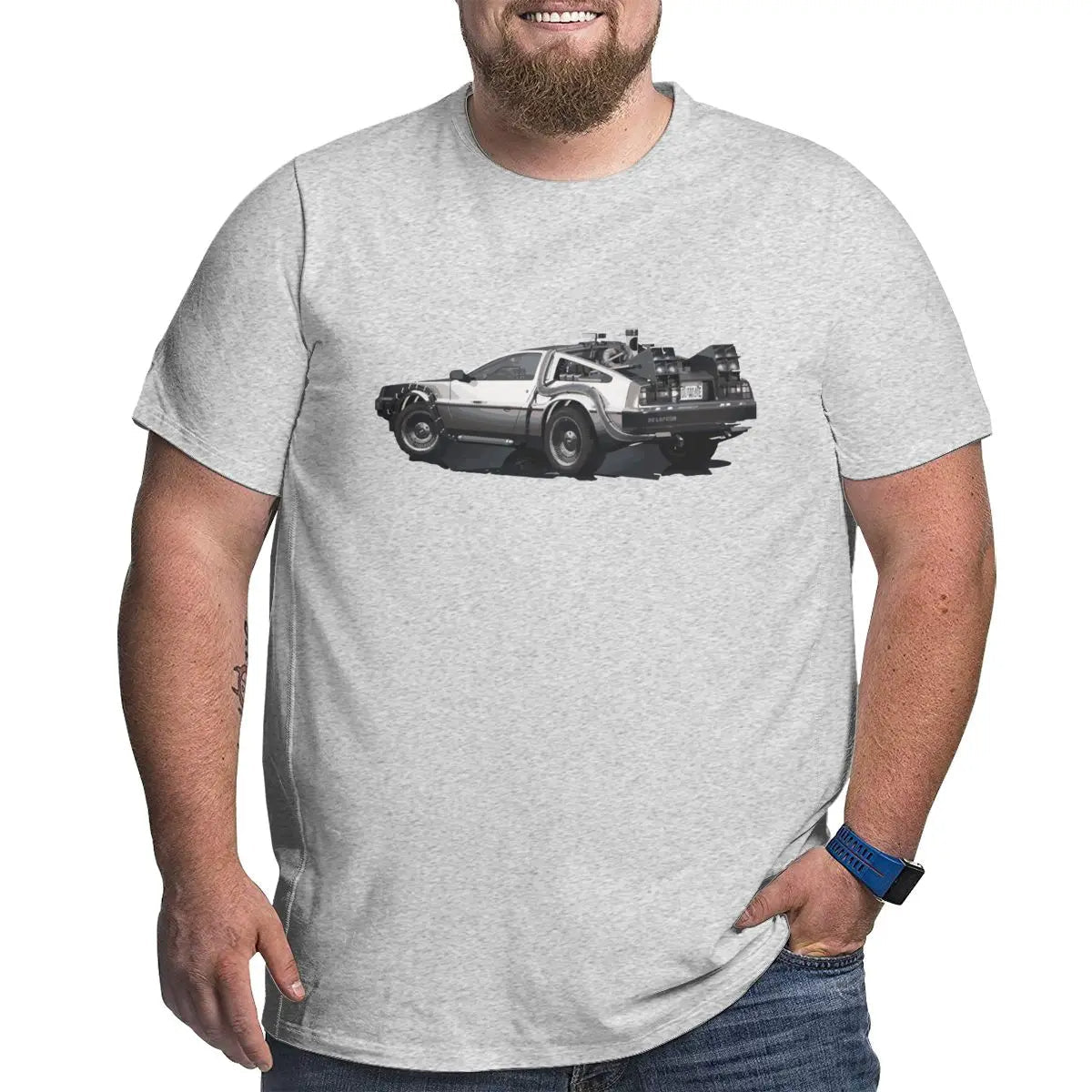 Delorean T-Shirt Back to the Future Klassiek voor Dames en Heren