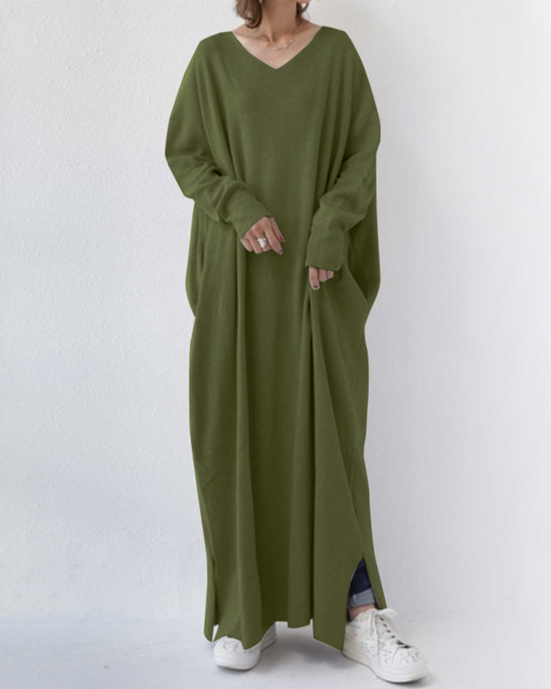 Dames Trui Jurk Zacht en Warm