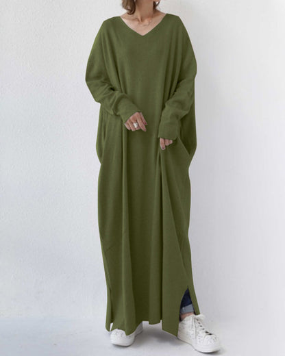 Dames Trui Jurk Zacht en Warm