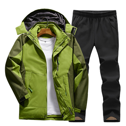 3-in-1 Outdoor Set voor Dames – Wind- & Waterdicht met Afneembare Fleecejas