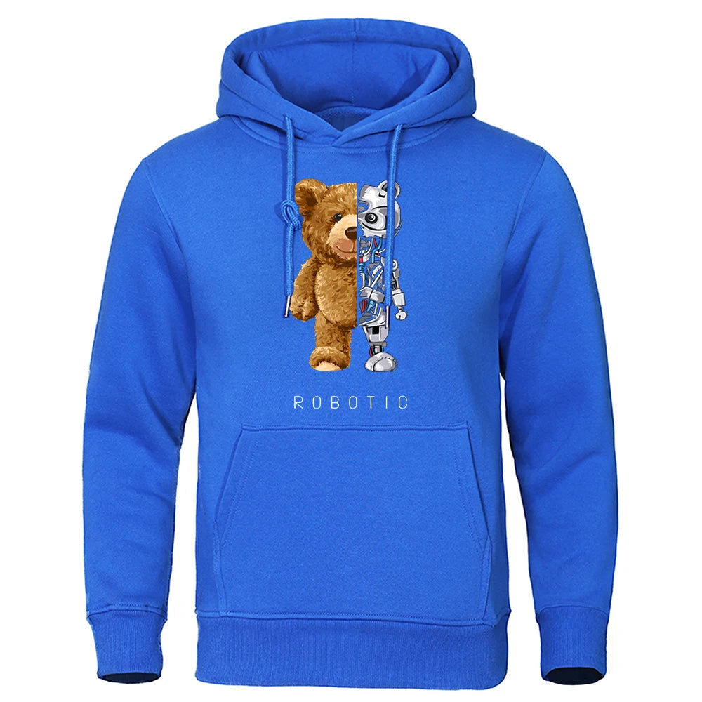 Teddybeer Hoodie Tech Sweatshirt met Kap